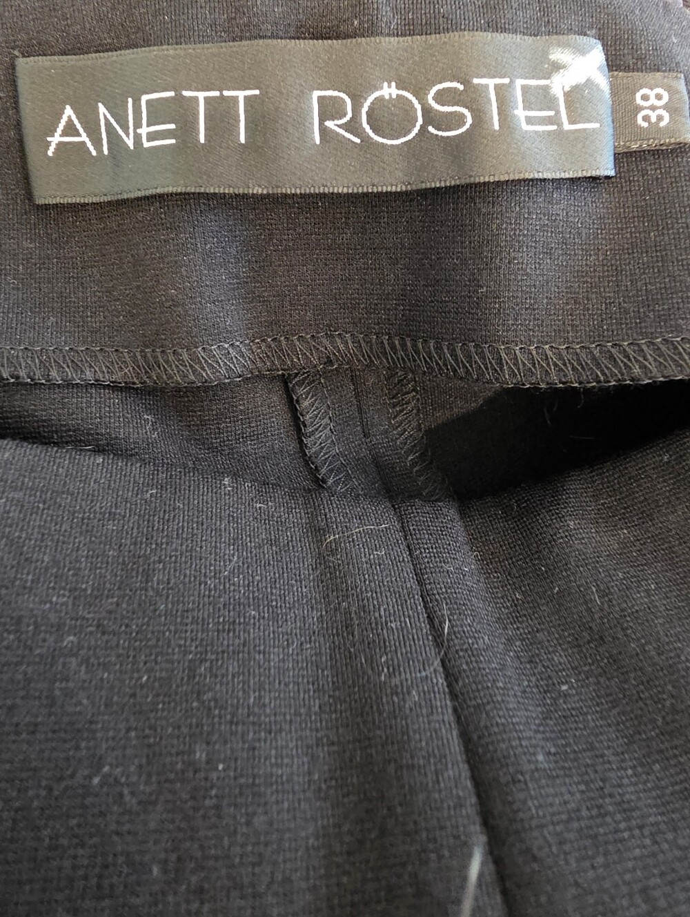Anett Rostel Black High Rise Ponte Pant - Picture 5 of 6